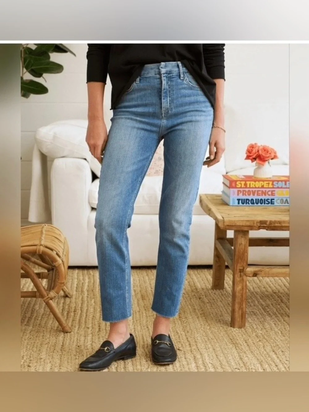 Frank & Eileen Derry Straight Leg Jeans, size 30 - Picture 3 of 7